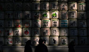 Meiji Jingu Sake Barrells