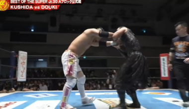 One minute of INCREDIBLE technical work from Kushida and Douki