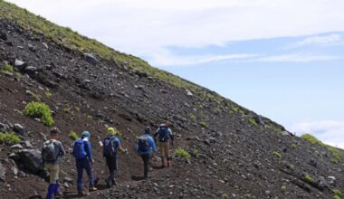 Record 3,506 people stranded on Japan mountains in 2022