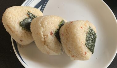 Made onigiri for the first time :D