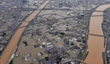 2 dead, 35 injured after heavy rain pounds Japan