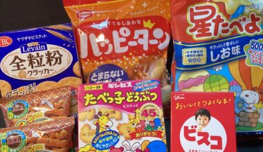 Japan's traditional and famous snacks remind me of my time in kindergarten.
