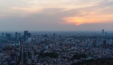 Tokyo seen from Roppongi Hills