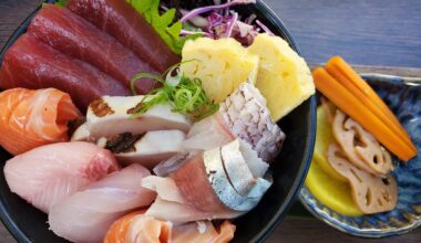 Chiriashi Bowl from Japengo in Maui, HI - Chef flies to Oahu weekly to hand select fish