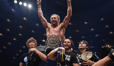 On this day in 2018, Kenny Omega defeated Kazuchika Okada in a two out of three falls match to win the IWGP Heavyweight Championship!