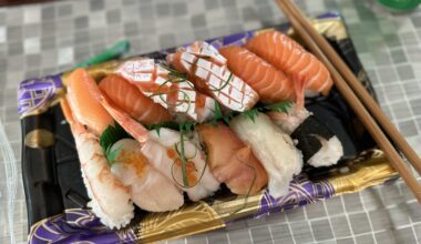 Grocery store sushi in HK