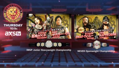 NJPW on AXS Tv Thurs | Hiromu v Wato, Finlay v Phantasmo