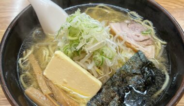 Shio butter ramen from Yuki Daruma in Odawara