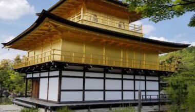 Golden Temple in Kyoto (May 2019)