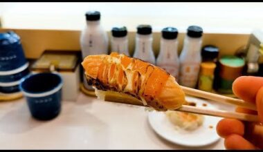 Experience Eating at an Individual Sushi Dining Booth in Japan, Conveyor Belt Style #sushi #japan