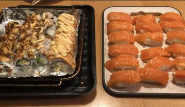 Homemade nigiri and rolls!