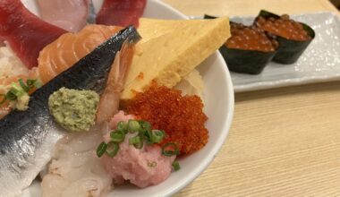 $8 Chirashi Lunch Here in Tokyo