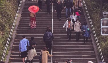 Steps in Ueno. 2023