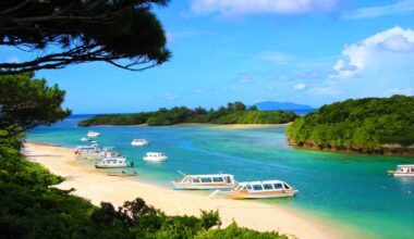 The beautiful waters of Kabira Bay, three years ago today (Okinawa-ken)