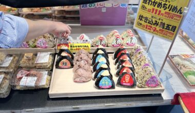 Cheapest freshly made onigiri and bento can be found at Kitchen Origin!