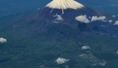 Mt. Fuji in late May [OC]