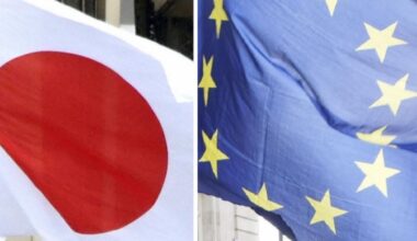 Japan, EU to boost economic security ties, with China, Russia in mind