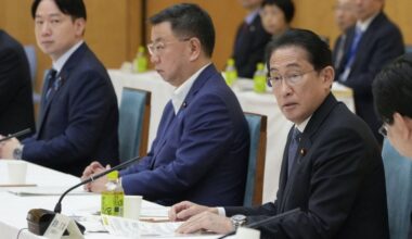 Kishida eyes Japan's child care budget boost of about 3.5 tril. yen