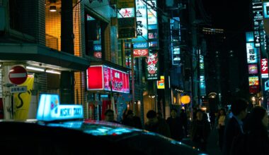 One of my fave shots from an Osaka backstreet.