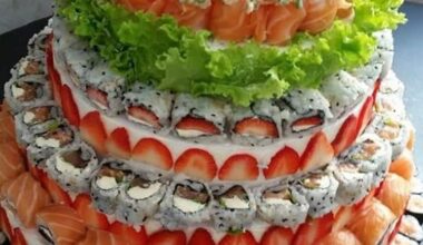 Sushi cake, WOW!