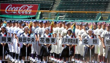 Male students to join females as placard bearers at Koshien