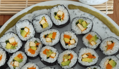 Rate my vegan sushi