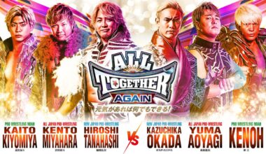 Dominion, All Together Again, Forbidden Door… what a month to be a NJPW fan. Really looking forward to this All-Star match tomorrow...