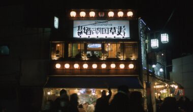 Late January Night in Asakusa [OC]