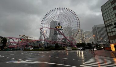 Stormy day in Yokohama