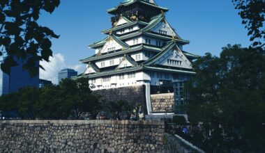 Osaka castle