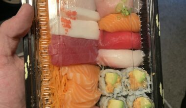 $28 takeaway Sushi in the Midwest pretty good quality and tasted great!