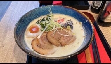 Ramen at Orizuru in Heidelberg, Germany