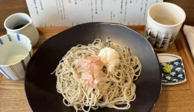 Michelin guide soba from Sobakiri Arabompu