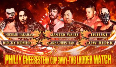 Philly Cheesesteak clusterfuck tag match set for Jr Fest USA