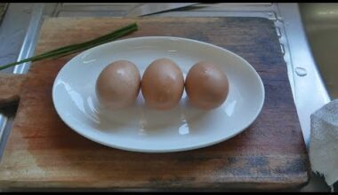 Making Ramen eggs is one of the easiest things on earth. You just need to have the eggs at room temperature, boiling water, and cold water with ice in a bowl. The whole process takes less than 10 minutes.