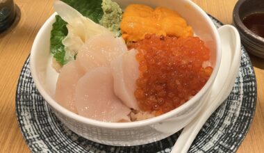 Hokkaido Sashimi on Rice