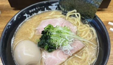 Beef tail shoyu ramen from Takemen in Yokosuka