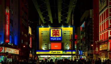 Akihabara/Shinjuku station/Yokohama (from my trip in June)