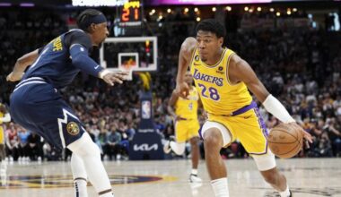 Hachimura re-signs with Lakers