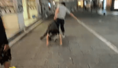 A man got dragged to police station in Kabukichō, Tokyo