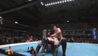 Kenny Omega pins young lion Jay White [2016]