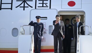 Kishida leaves for Middle East to promote energy cooperation