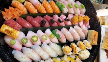 Nigiri party tray