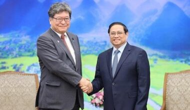 'Japan is Vietnam's top economic partner (one of), ranking first in terms of the supply of official development assistance (ODA), second in labor cooperation, third in investment and tourism, and fourth in trade'