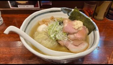 Great Shio Ramen for Beach Goers at Menshin Ashimaru in Fujisawa