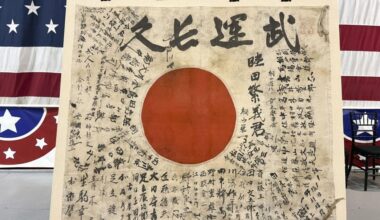 Wartime Japanese flag to be returned to family from U.S. naval museum