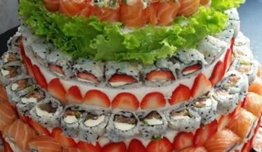 Sushi cake, WOW!