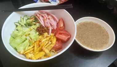 Homemade Hiyashi Chuka (Cold Noodle Salad)