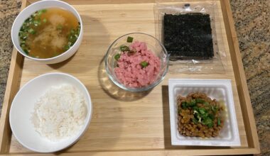 Japanese Breakfast [homemade ]