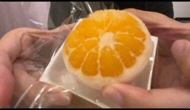 Japanese Fruit Daifuku (sweet Japanese rice cake)